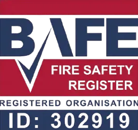 bafe fire safety register logo
